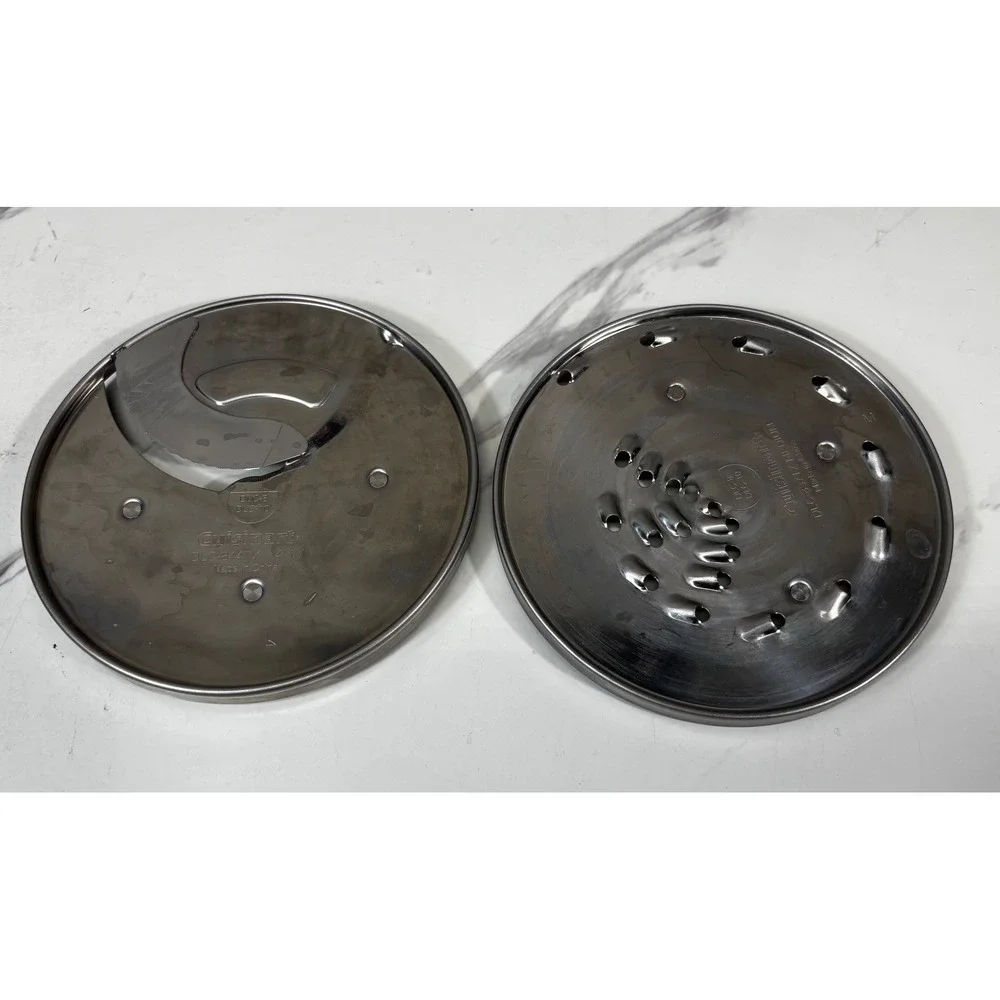 Cuisinart Food Processor Discs DLC-8 DLC-10 4mm Slicer DLC-844TX 837TX Shredder